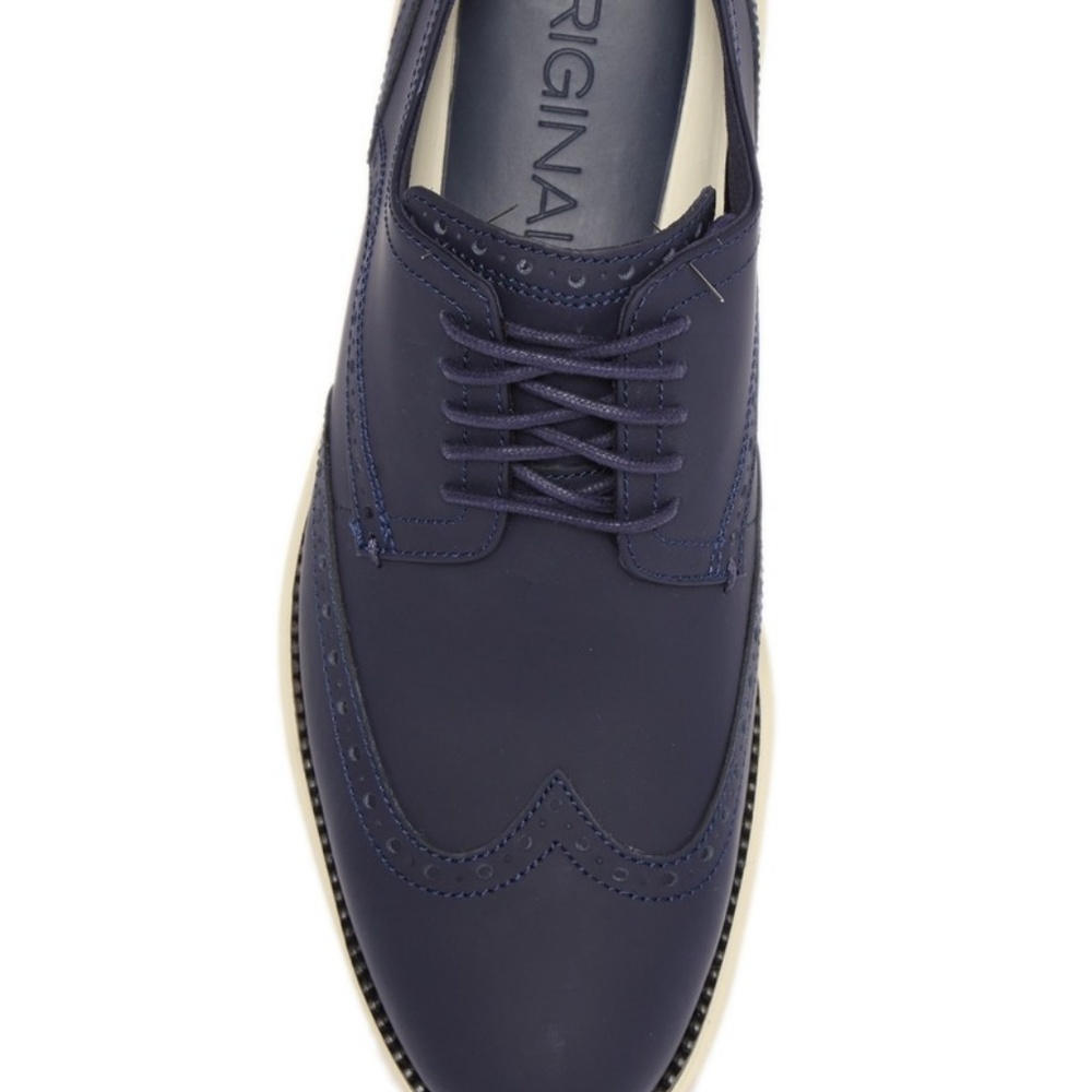 Original Grand Wingtip Leather Derby - Picture 4 of 9